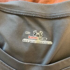 Under Armour Charcoal HeatGear Top
